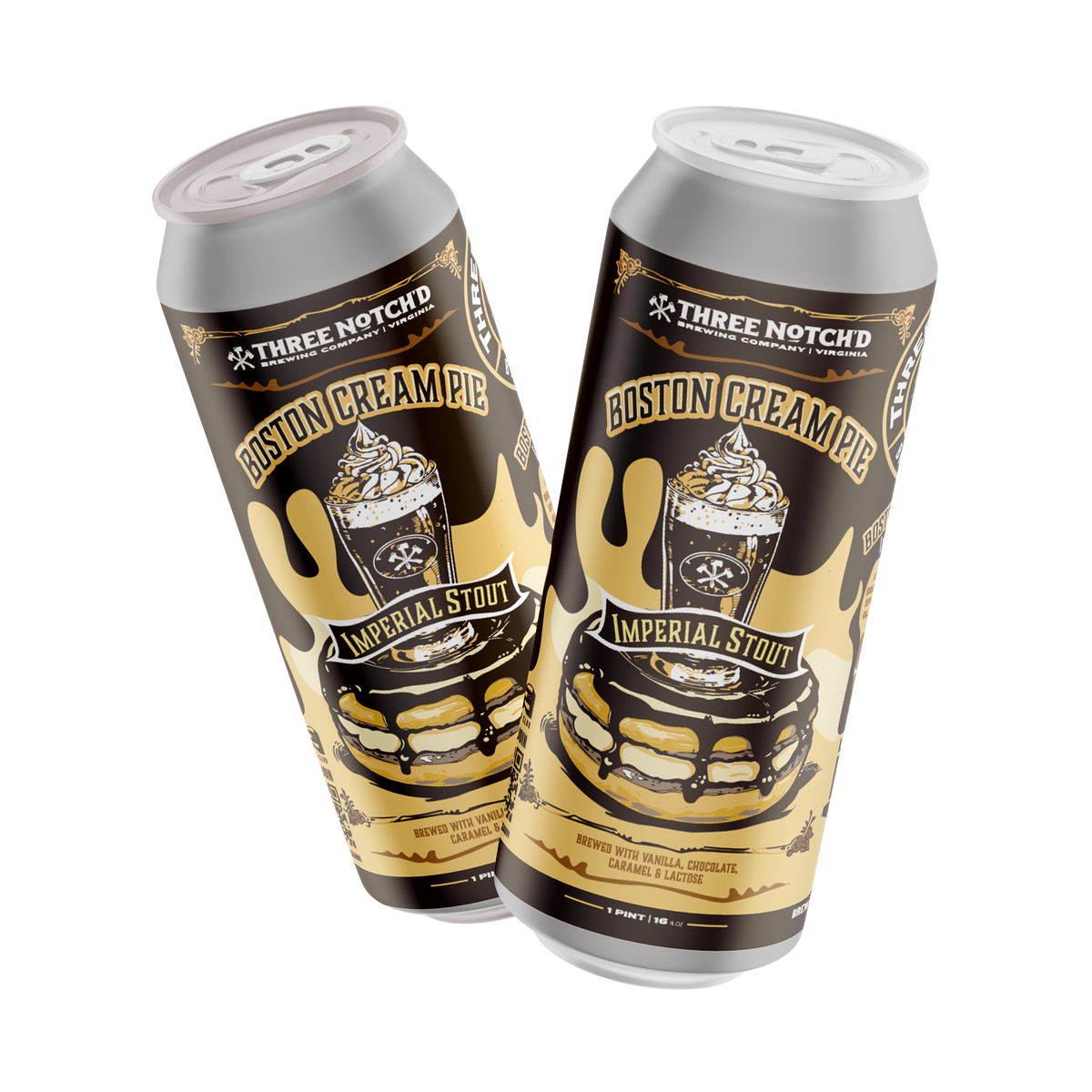 Boston Creme Pie Stout – Three Notch'd Brewing Company