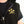 Load image into Gallery viewer, Black Fleece Vest w/Gold Axes