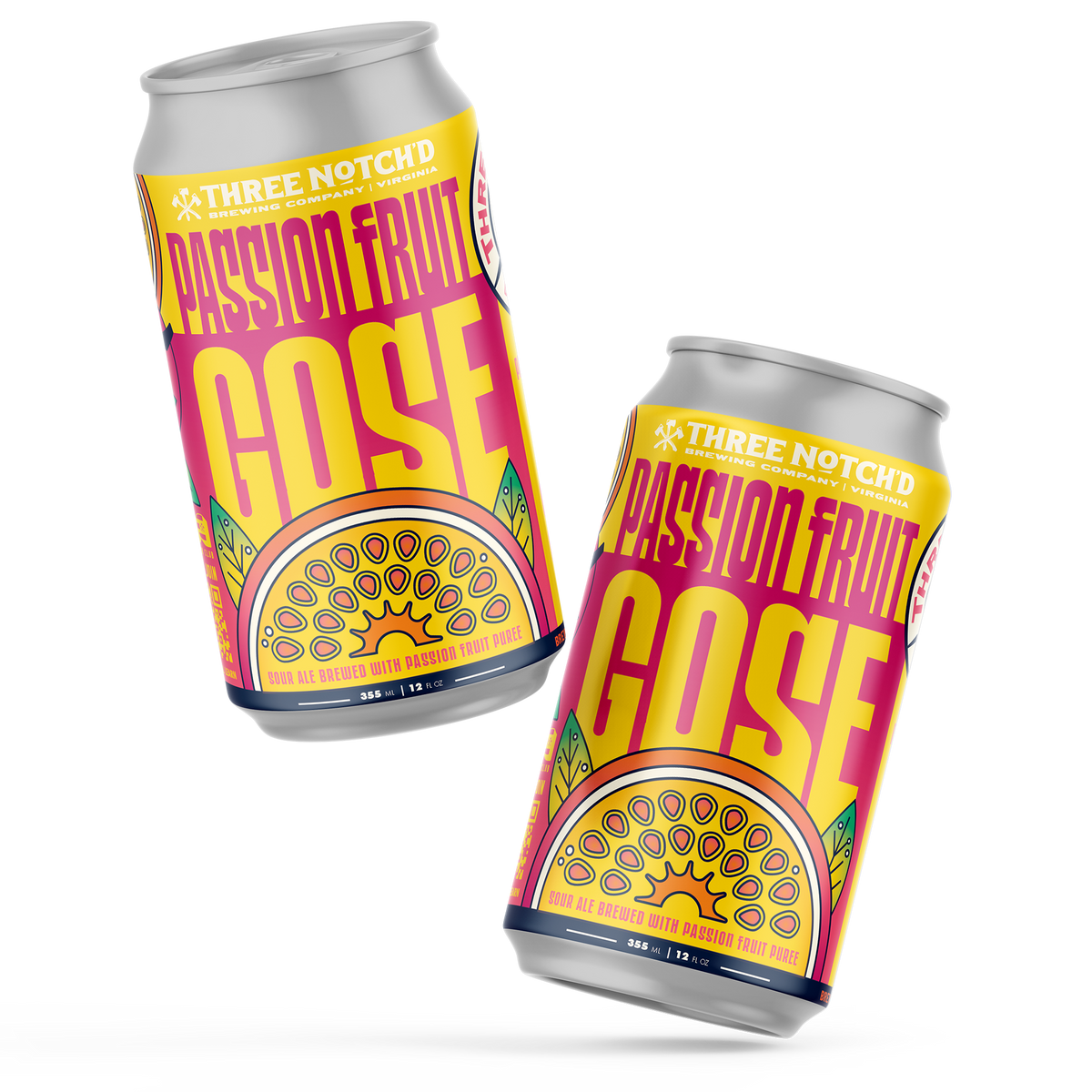 BEER BERRY ハッチバック Passion Fruit Gose – Three Notch'd Brewing Company