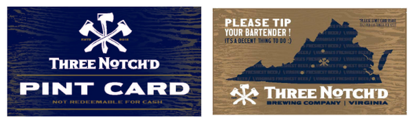Retail Tools - Pint Cards