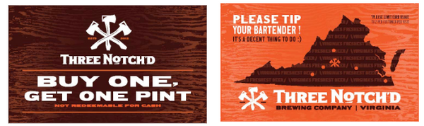 Retail Tools - Pint Cards