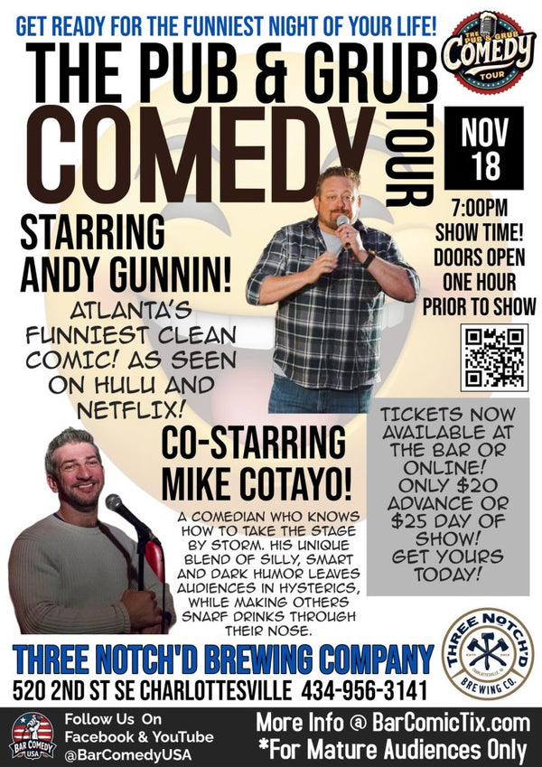 Cville Comdey Show Tickets