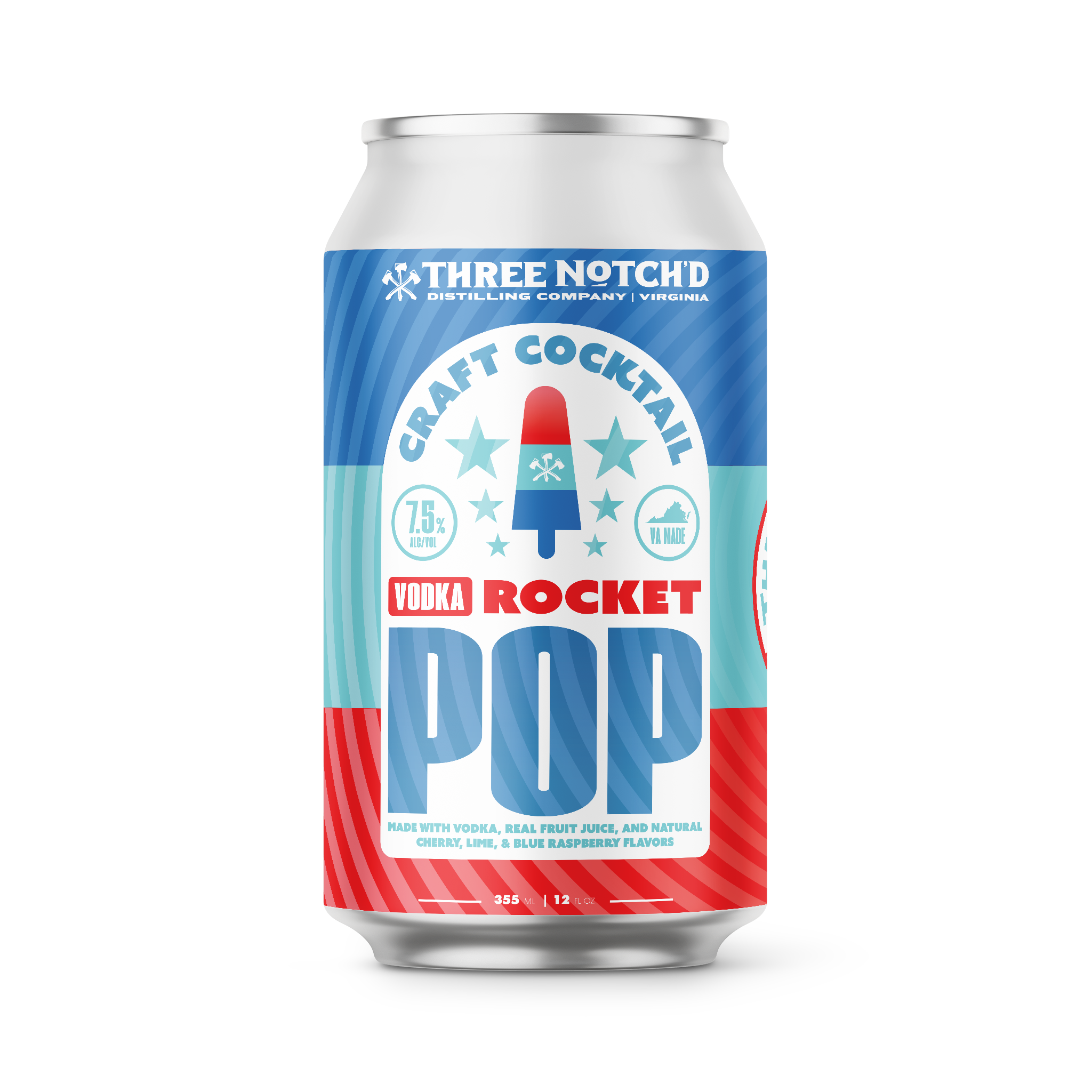 Vodka Rocket Pop – Three Notch'd Brewing Company