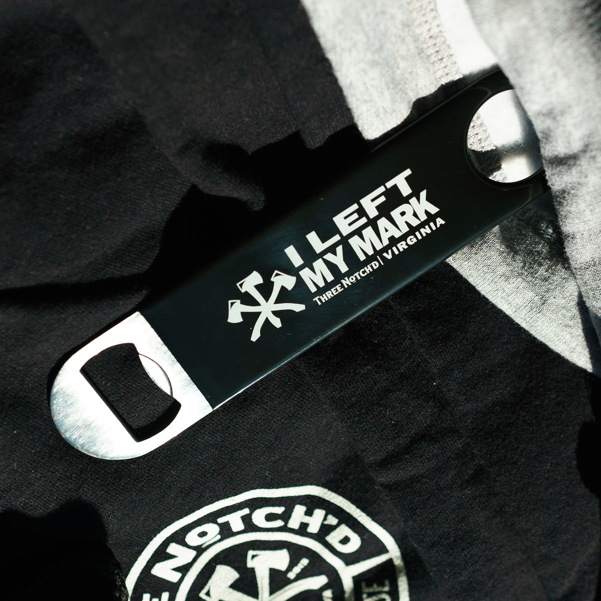 Leave Your Mark Bottle Opener Three Notch'd Brewing Company