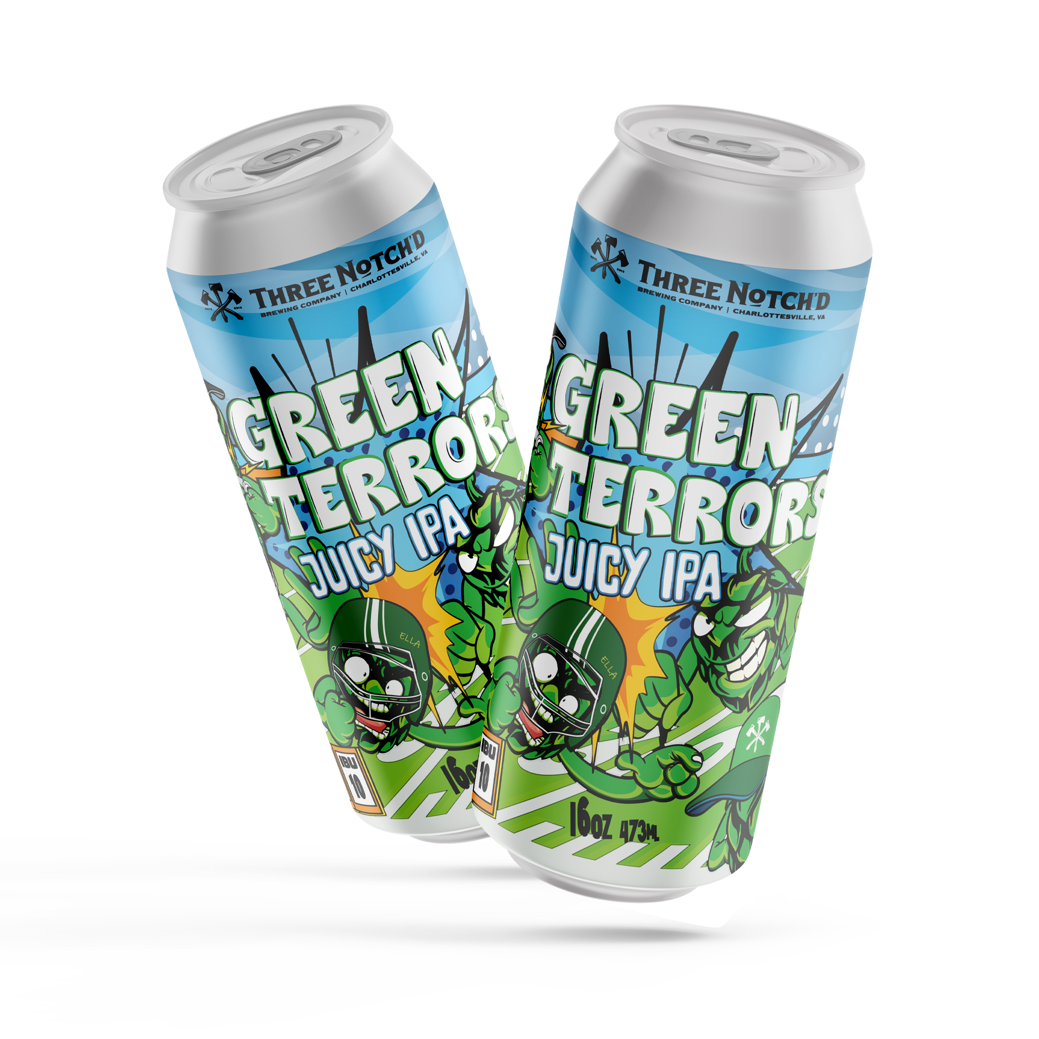 Green Terrors – Three Notch'd Brewing Company