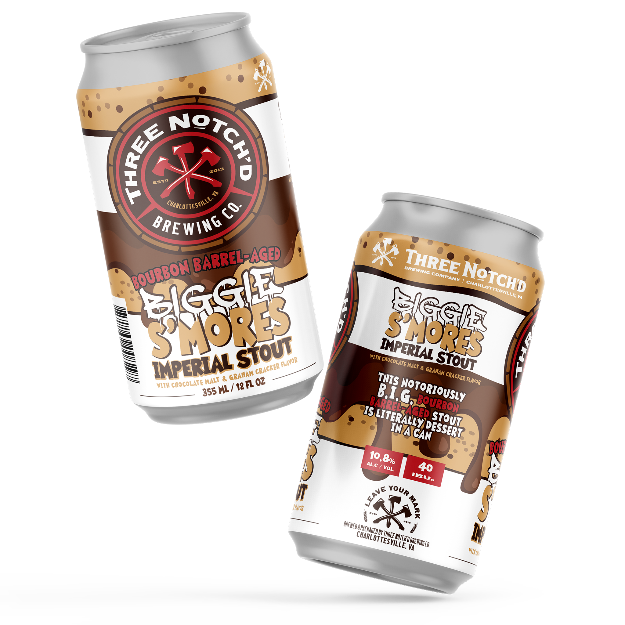 Bourbon Barrel-Aged Biggie S'mores - 2023 – Three Notch'd Bourbon Barrel-Aged Biggie S'mores - 2023 – Three Notch'd